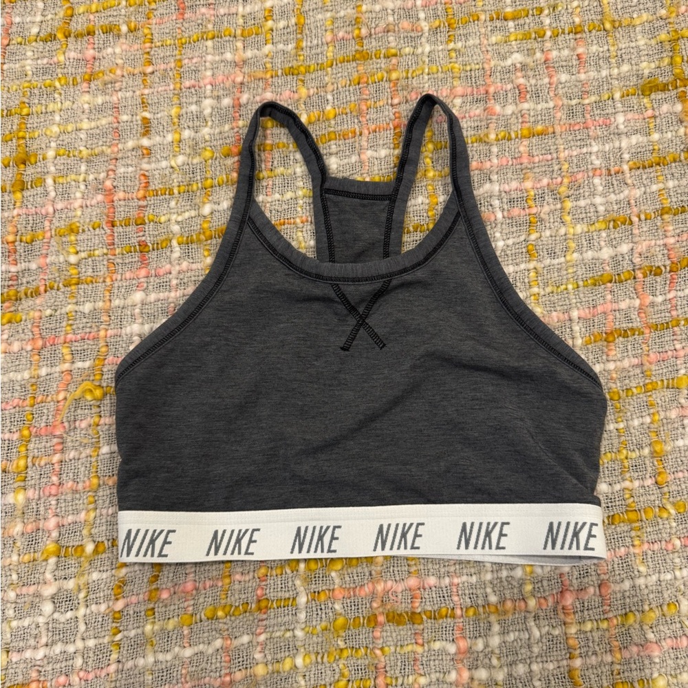 Nike Gray Sports Bra